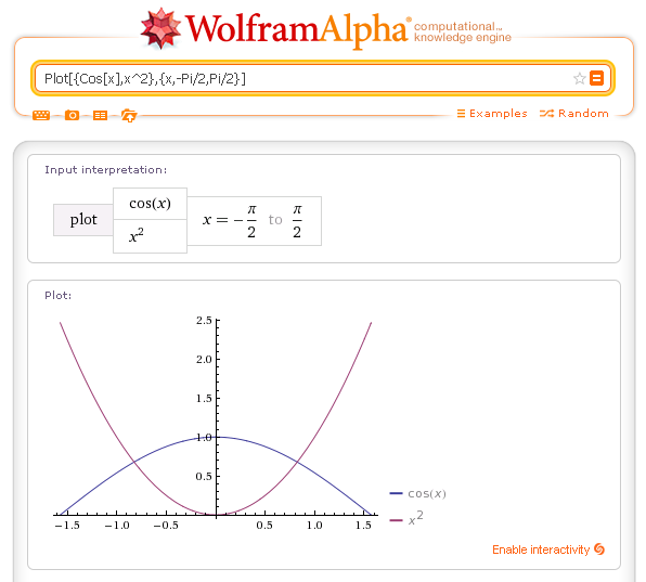 wolframalpha graph